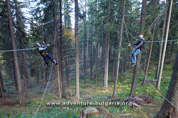 Team Building with rope activities