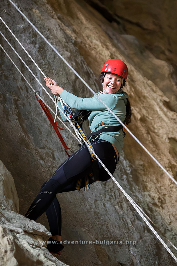 Abseiling in Bulgaria